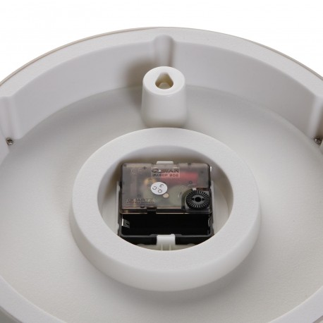 HORLOGE MURALE GRISE 26 CM