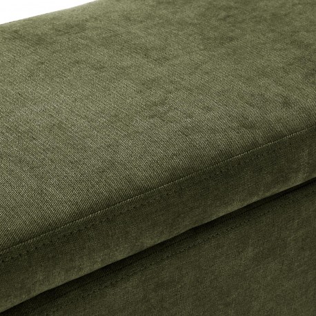 BANC DE LIT TAPISSÉ VERT