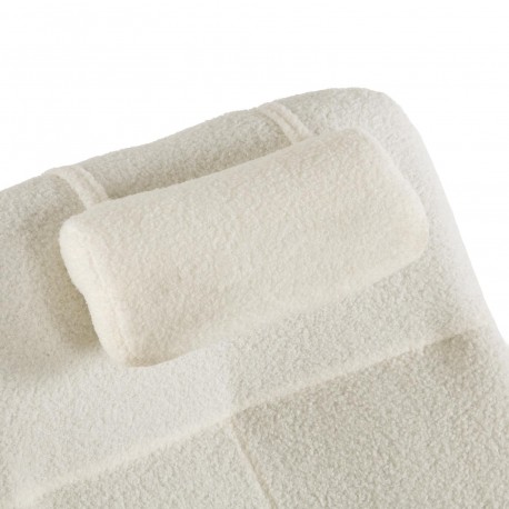 ROCKING CHAIR AVEC COUSSIN BEIGE