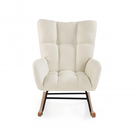 ROCKING CHAIR AVEC ACCOUDOIRS BEIGE