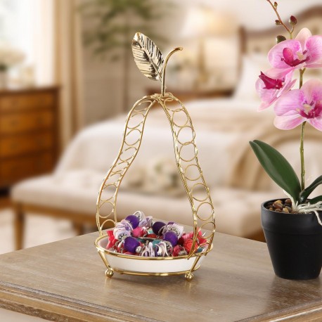 BOÎTE À BIJOUX DÉCORATIVE POIRE