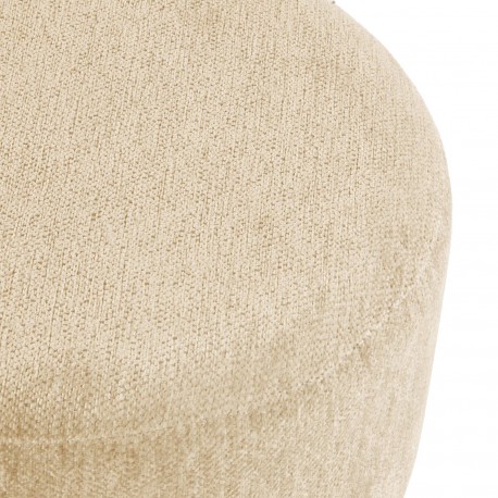 TABOURET POLY BLANC
