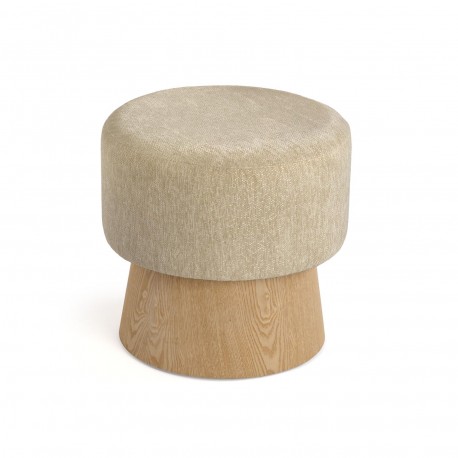TABOURET POLY BEIGE