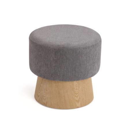 TABOURET POLY GRIS