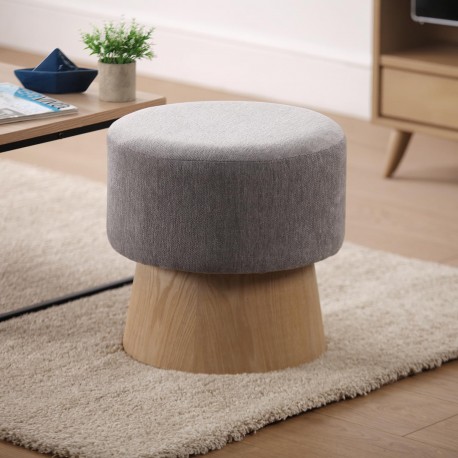 TABOURET POLY GRIS