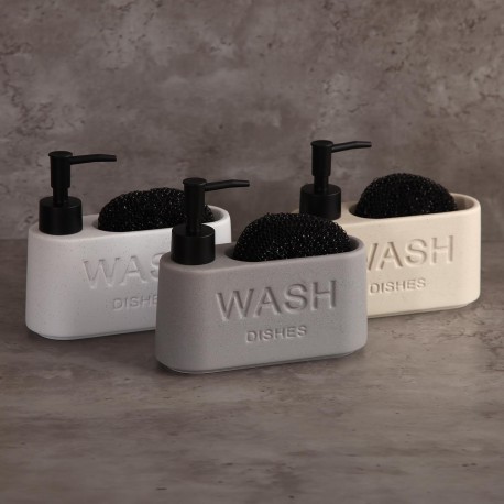 DISTRIBUTEUR "WASH" BLANC