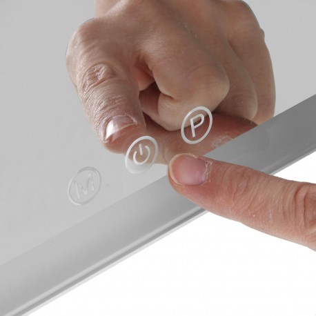 MIROIR RECTANGULAIRE LED AVEC SUPPORT