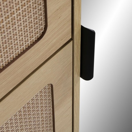 MEUBLE À CHAUSSURES 3 PORTES MIROIR