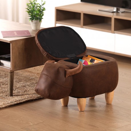 POUF TAUREAU