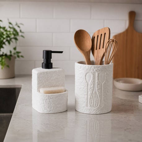 DISTRIBUTEUR VITI BLANC AVEC ÉPONGE