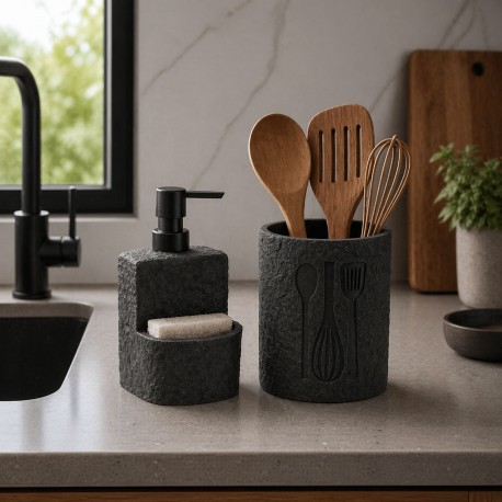 DISTRIBUTEUR VITI GRIS AVEC ÉPONGE