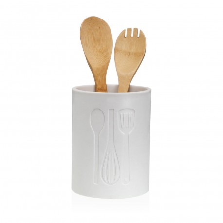 PORTE-USTENSILES CUISINE BLANC GRAND