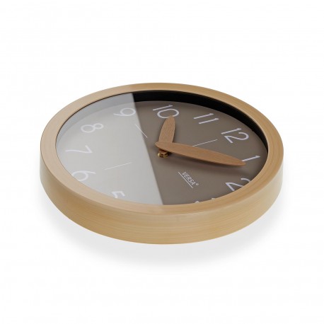 HORLOGE MURALE RAYON GRIS 30CM