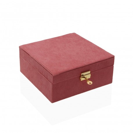 BOÎTE À BIJOUX VELOURS ROUGE