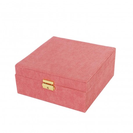 BOÎTE À BIJOUX VELOURS ROUGE