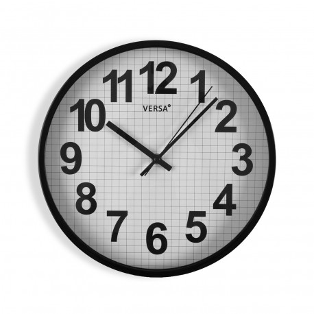 HORLOGE CUISINE 30 CM ATLAS BLANC