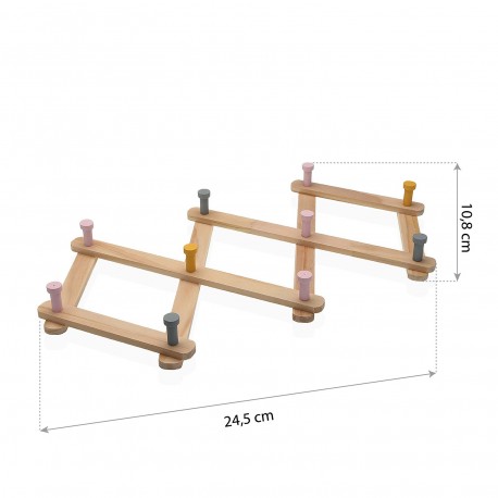 PORTE-MANTEAU EXTENSIBLE BOIS