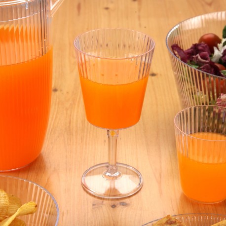 VERRE À PIED TRANSPARENT 360ML