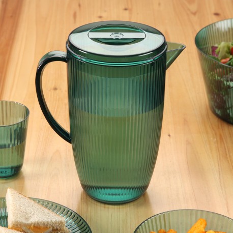 CARAFE TRANSPARENTE VERTE