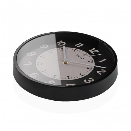 HORLOGE CUISINE 30 CM NOVA NOIR
