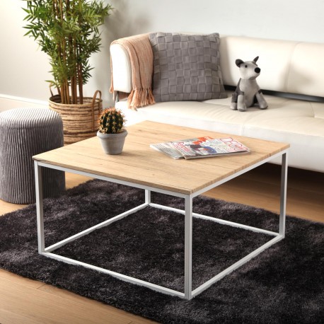 TABLE BASSE BLANCHE CLARA