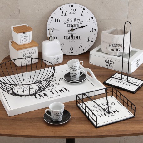 HORLOGE MURALE BISTROT 29CM