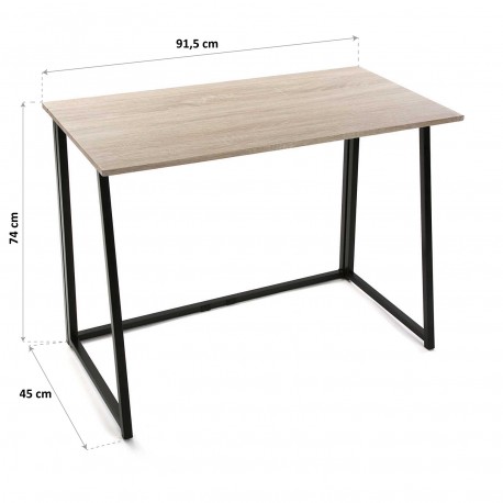 TABLE DE BUREAU PLIABLE