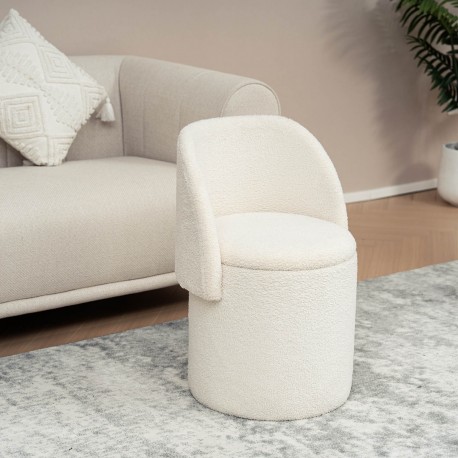 SIÈGE AVEC RANGEMENT BEIGE