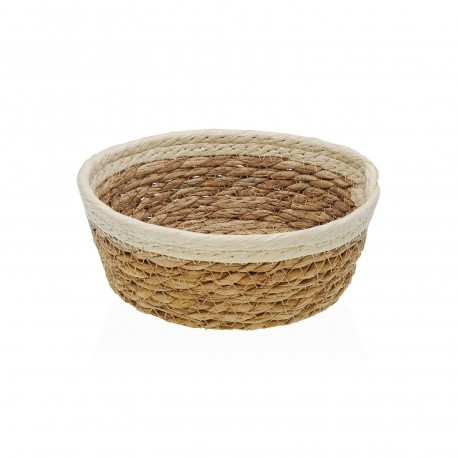 PANIER FIBRE VÉGÉTALE BEIGE 18CM