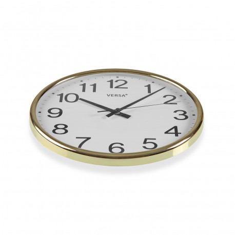 HORLOGE MURALE GIA DORÉ 26 CM