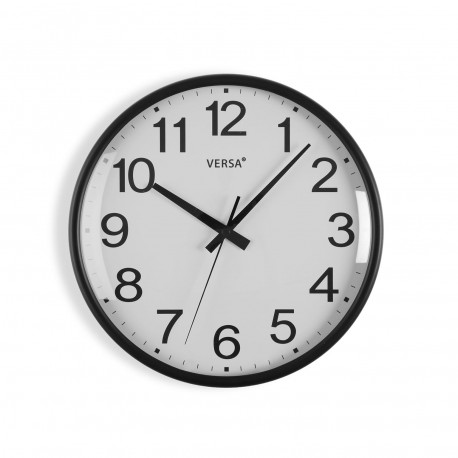 HORLOGE MURALE GIA NOIR 26 CM