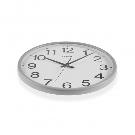 HORLOGE MURALE GIA GRIS 26 CM