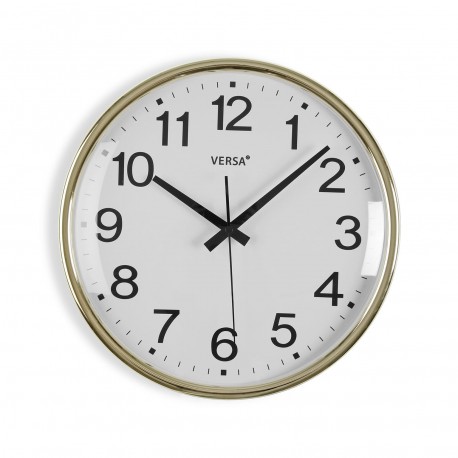 HORLOGE MURALE GIA DORÉ 31 CM