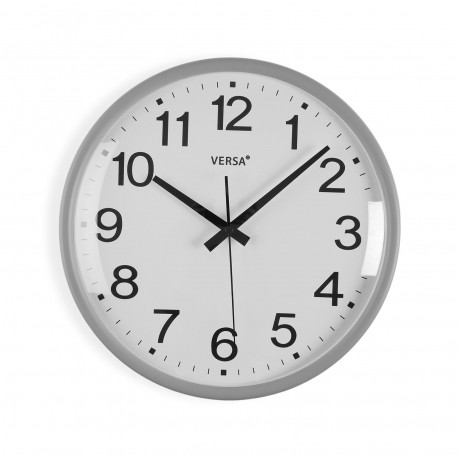 HORLOGE MURALE GIA GRIS 31 CM