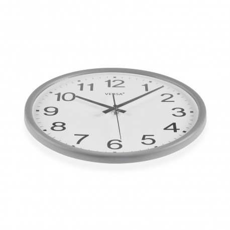 HORLOGE MURALE GIA GRIS 31 CM