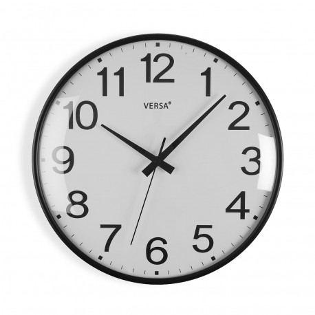 HORLOGE MURALE GIA NOIR 35 CM