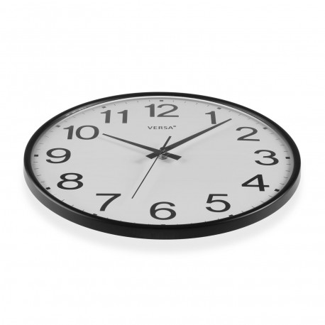 HORLOGE MURALE GIA NOIR 35 CM