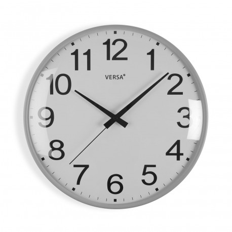 HORLOGE MURALE GIA GRIS 35 CM
