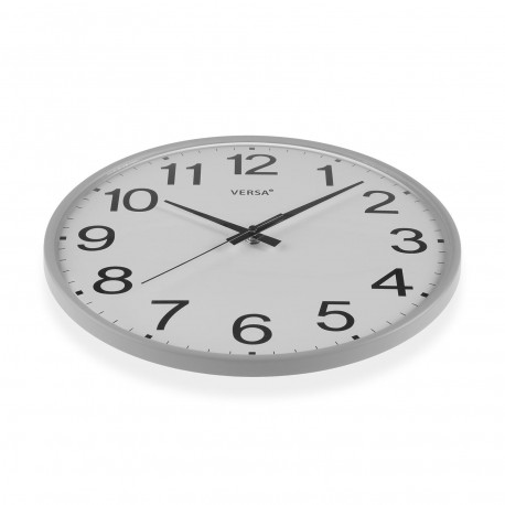 HORLOGE MURALE GIA GRIS 35 CM
