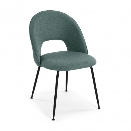 CHAISE RIGLOS BLEU-VERT