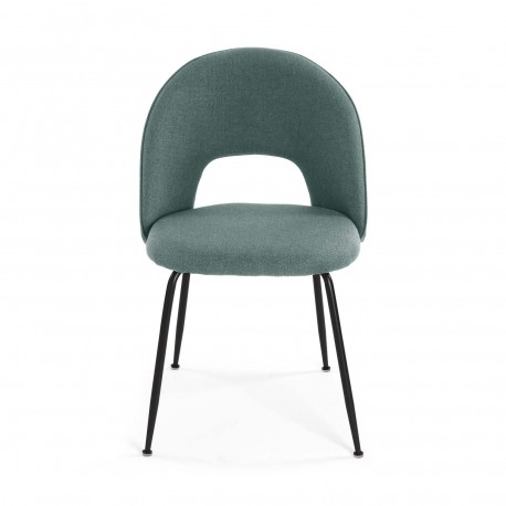 CHAISE RIGLOS BLEU-VERT