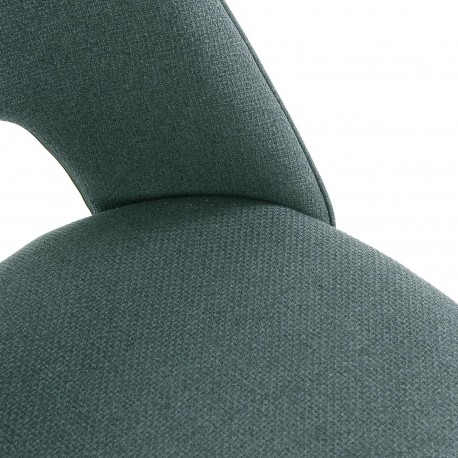 CHAISE RIGLOS BLEU-VERT