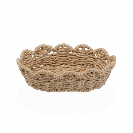 PANIER TRESSÉ BORD NATUREL