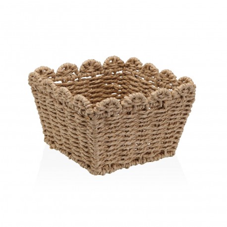PANIER TRESSÉ BORD NATUREL