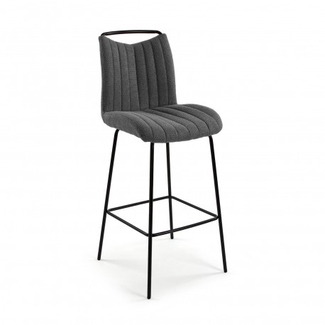 CHAISE HAUTTE GRIS FONCÉ