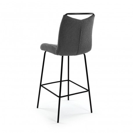 CHAISE HAUTTE GRIS FONCÉ