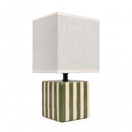 LAMPE RAYÉE VERTE