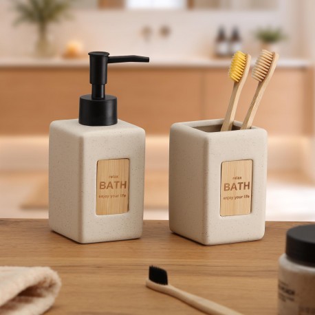 PORTE-BROSSES DORA BEIGE