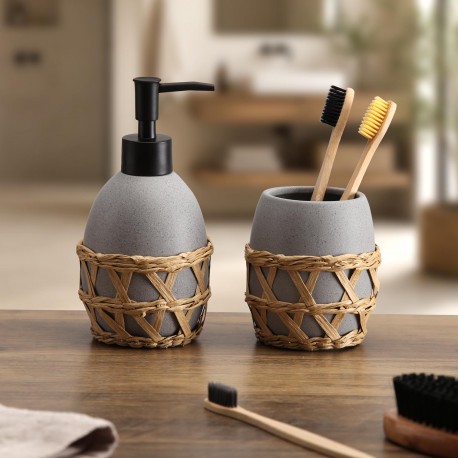 PORTE-BROSSES TANTRA GRIS
