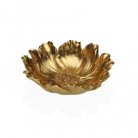CENTRE DE TABLE FLEUR DORÉE